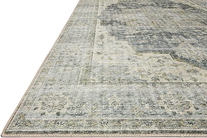Loloi II Skye Collection SKY-12 Charcoal/Dove 3'-6" x 5'-6" Accent Rug - Image 3
