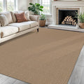 Braided Area Rug 6x9 Ft Washable Rugs by Ivissy