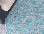 Unique Loom Outdoor Trellis Collection Area Rug - Image 4