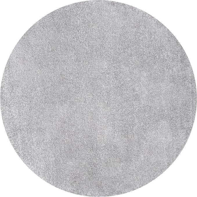 Eyely UES100A-6R Supersoft Haze Solid Low-Pile Indoor Area Rug, Minimalist - Image 2