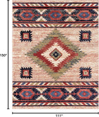 Well Woven Lizette Cream Traditional Medallion Area Rug 9x13 - Image 2