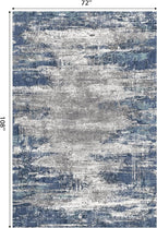 GENIMO Rugs for Bedroom-Washable 6x9 Area Rugs Lightweight Low Pile, Modern - Image 2