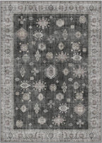 GENIMO 5x7 Area Rugs for Living Room, Machine Washable Non Slip Vintage Retro - Image 7