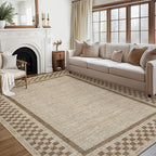 GarveeHome Washable Area Rugs 10x13 Non Slip Soft Large Living Room Rug Modern - Image 2