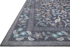 Loloi Rifle Paper Co. Maison Collection MAO-01 Nightingale Black 2'-6" x 7'-6" - Image 3