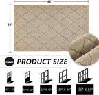 Timo Indoor Door Mat, Front Door Rug 32"x 48" Rubber Backing Non Slip Absorbent - Image 2