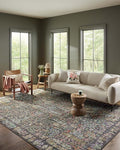 Loloi Rifle Paper Co. Maison Collection MAO-07 Charcoal 2'-6" x 12'-0" by Loloi