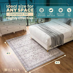 Istana 4x6 Rug - Pale Rose Beige Area Rugs 4x6 - Kid & Pet Friendly Machine - Image 2