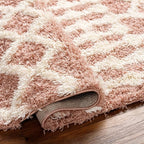 Livabliss Hapsburg Moroccan Shag Area Rug, Dusty Pink - Image 7