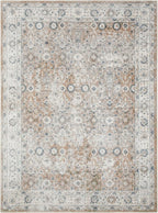 Nourison Home Astra Machine Washable Silver Taupe 4' x 6' Area Rug - Image 3