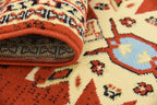 Unique Loom Taftan Collection Border Geometric Tribal Inspired Design Area Rug - Image 9