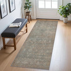 2x10 Runner Rug Machine Washable Boho Runners by BAVNI