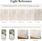 HUGEAR 2x3 Entryway Area Rug Vintage Beige Small Rug Machine Washable Door Mat - Image 5