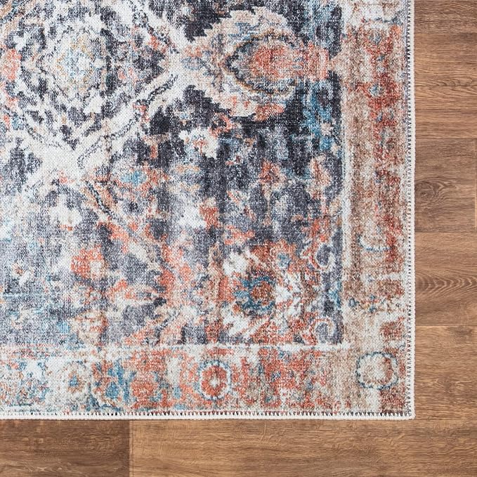 Bloom Rugs Washable Non-Slip 7 ft Runner - Image 6