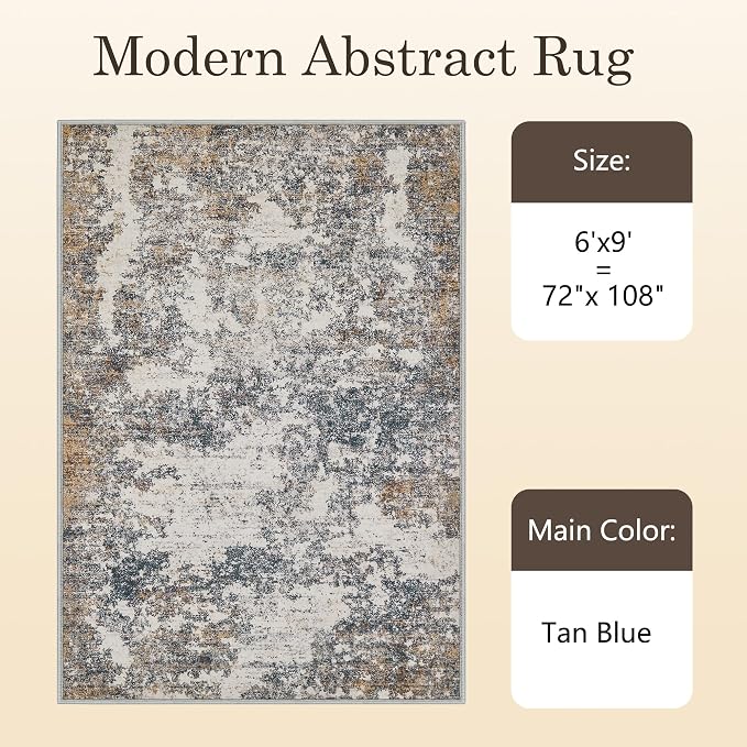 6x9 Washable Area Rugs - Image 9