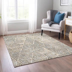 Addison Rugs Chantille ACN591 Beige 5' x 7'6" Indoor Outdoor Area Rug, Easy - Image 2