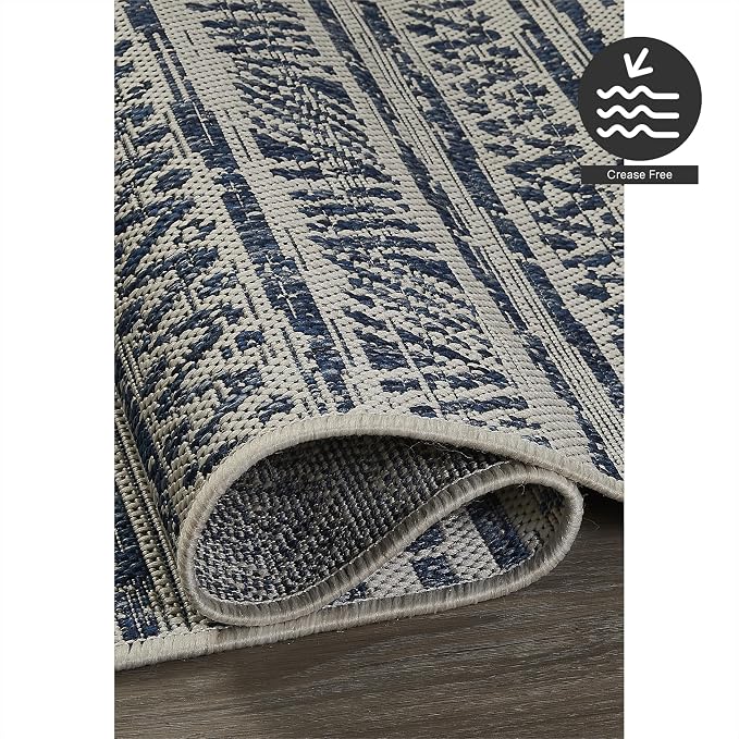 FH Home Flat Woven Outdoor Rug - Image 3