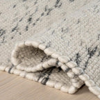 Rugs USA Santa Ynez Ivory/Grey, Wool & Cotton, Soft and Cozy, High Traffic - Image 5