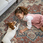 GENIMO 2x10 Runner Rugs for Hallway, Machine Washable Non Slip Vintage Rugs - Image 3