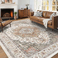 5x7 Area Rugs for Living Room Ultra-Soft Washable Rug Vintage Distressed Boho by NakedCloud