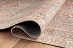Loloi Chris Loves Julia Jules Collection JUL-04 Tangerine/Mist 2'-0'' x 5'-0'' - Image 9