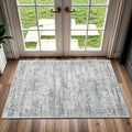 2x3 Washable Rugs for Kitchen, Powder Room Small Area Rug Non-Slip Vintage Low by Soalmost