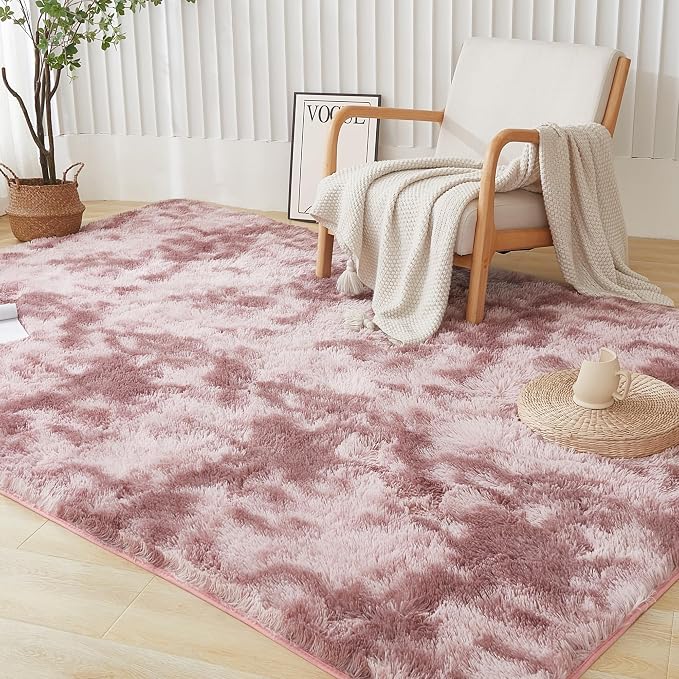 Andency 6x9 Area Rugs, Large Shag Fluffy Soft Shaggy Rugs - Image 7