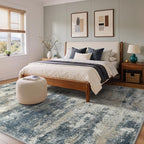GENIMO Abstract Area Rug 6x9, Washable Large Modern Rug Non Slip, Low Pile - Image 3