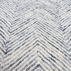 Modern Herringbone Chevron Collection Handcrafted Wool Area Rug - Image 5