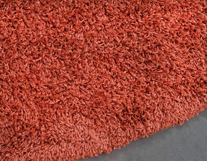 Unique Loom Solid Shag Collection Area Rug - Image 9