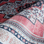 Fame Rugs Turkish Rug. Washable Vintage Oriental Antique Inspired Traditional - Image 7