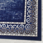 Antep Rugs Alfombras Bordered Modern 3x5 Non-Slip Low Pile Rubber Backing - Image 4