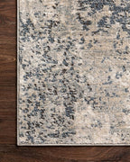 Loloi Teagan Collection TEA-07 Natural/Denim 5'-3" x 7'-6" Area Rug, Soft - Image 7