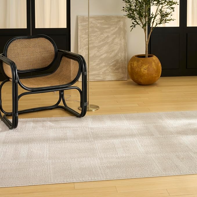 Nourison Home Nordic Taupe 5' x 7' Area Rug - Image 4