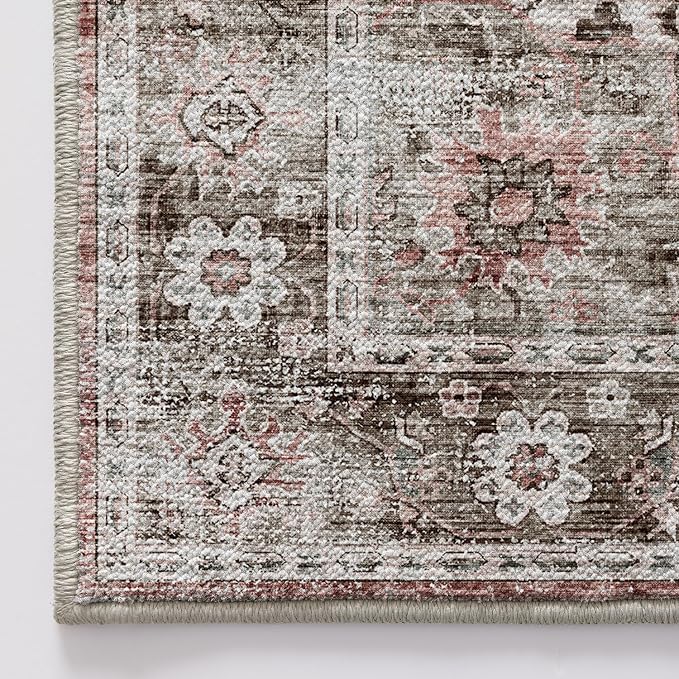 LUMI Washable Area Rug 5x8 for Living Room, Ultra Soft Stain Resistant Carpet - Image 9