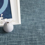 Dash and Albert Crosshatch Denim Hand Micro Hooked Wool Rug, 3 X 5 Feet - Image 3