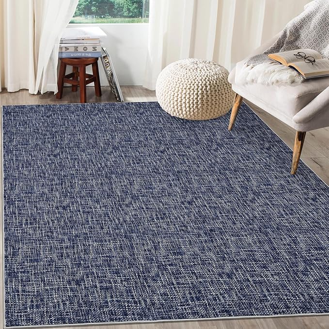 RUGSREAL Living Room Area Rug 9x12 Machine Washable Rug Non-Slip Stain - Image 3