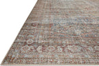 Loloi Chris Loves Julia Jules Collection JUL-05 Lagoon/Brick 5'-0'' x 7'-6'' - Image 7