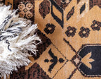 Unique Loom Taftan Collection Border Geometric Tribal Inspired Design Area Rug - Image 5
