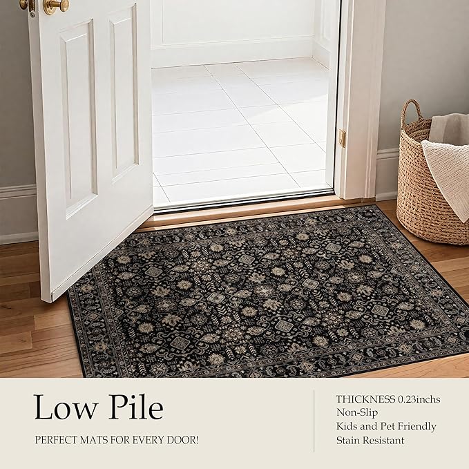 Area Rug Non Slip Machine Washable Ultra Soft Living - Image 7