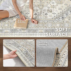 zesthome 10x12 Area Rugs, Stain Resistant Washable Rug, Ultra-Thin Rugs - Image 6