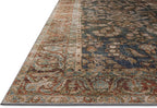 Loloi Chris Loves Julia Jules Collection JUL-10 Ocean/Spice 2'-0" x 5'-0" - Image 4