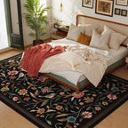 Vintage Medallion Floral Area Rugs 8x10 Clearance, Machine Washable Non-Slip - Image 5