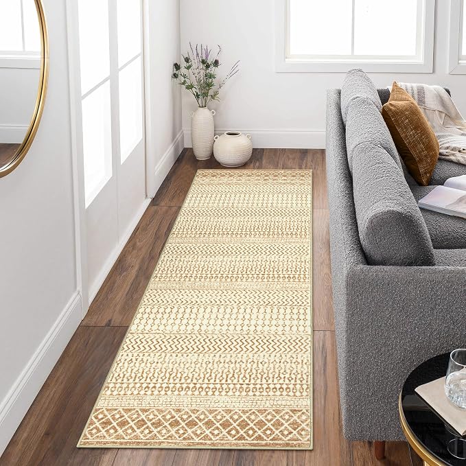 Boho Rug Runners for Hallways, 2x6 Ultra Soft Non-Slip Vintage Kitchen Mat - Image 6