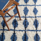 Dash & Albert Noma Indigo Handwoven Wool Rug, 2.5 X 8 Feet - Image 2