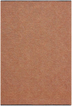 LUXE WEAVERS Modern Farmhouse Orange 5x7 Washable Area Rug, Anti-Slip Diamond - Image 3