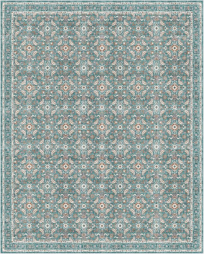 WITSHOCK Living Room Area Rugs 12x15: Soft Non-Slip Backing Washable Rugs - Image 7