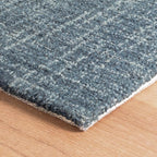 Dash and Albert Crosshatch Denim Hand Micro Hooked Wool Rug, 8.5 X 11.5 Feet - Image 5