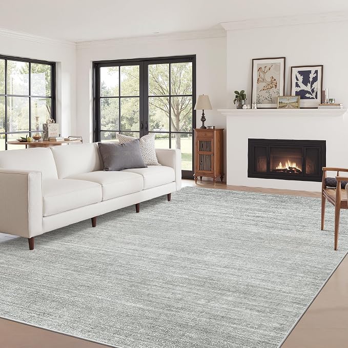 Art&Tuft Washable Rugs 6x9, Low Pile Area Rugs - Image 3