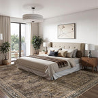 Washable 6x9 Area Rug for Living Room, Carpet for Bedroom Dining Room, Non - Image 4